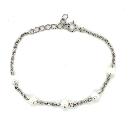 Pearl Communion Bracelet SA24050