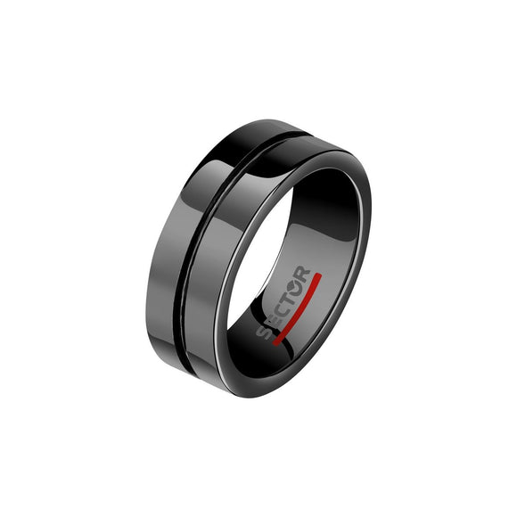 SECTOR ROW CERAMIC BLACK RING SACX170
