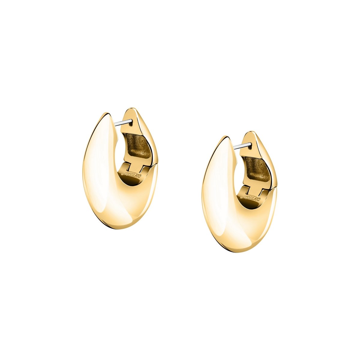 Morellato Gold plated Creole Hoop Earrings SAUP32