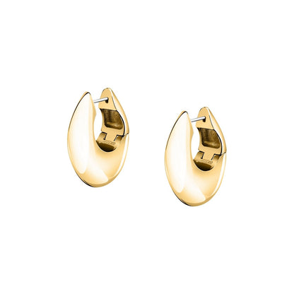 Morellato Gold plated Creole Hoop Earrings SAUP32