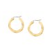 Morellato Gold plated Creole Hoop Earrings SAUP33