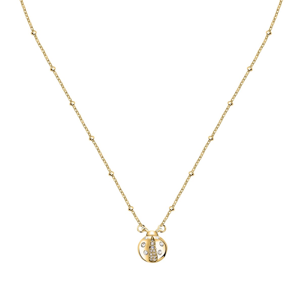 MORELLATO GOLD PLATED INSTANTI LADYBUG PENDANT SAVZ03