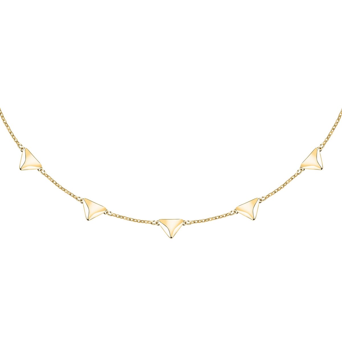 MORELLATO GOLD PLATED TRILLIANT NECKLACE SAWY09