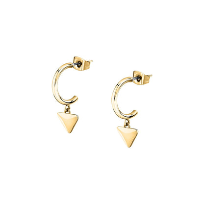 Morellato Gold plated Trilliant Hoop Earrings SAWY13