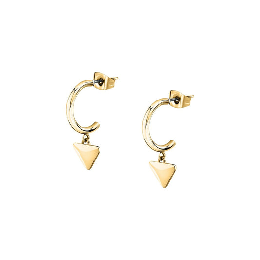 Morellato Gold plated Trilliant Hoop Earrings SAWY13