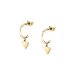Morellato Gold plated Trilliant Hoop Earrings SAWY13