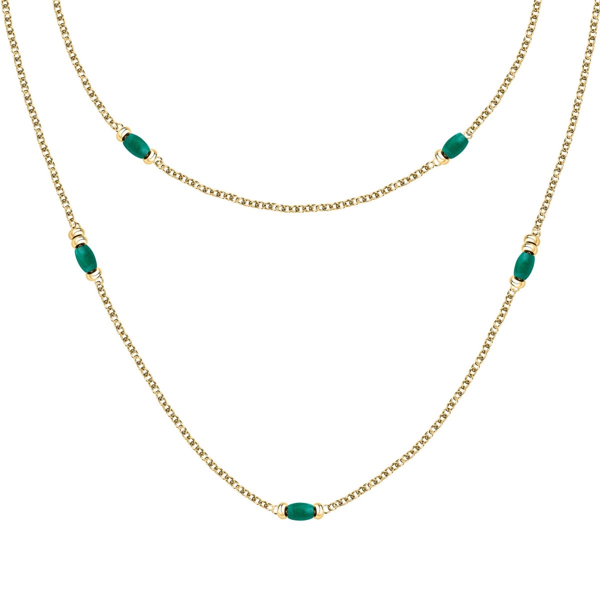 MORELLATO 18k GOLD PLATED COLORI SUMMER NECKLACE SAXQ01