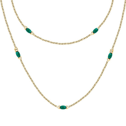 MORELLATO 18k GOLD PLATED COLORI SUMMER NECKLACE SAXQ01