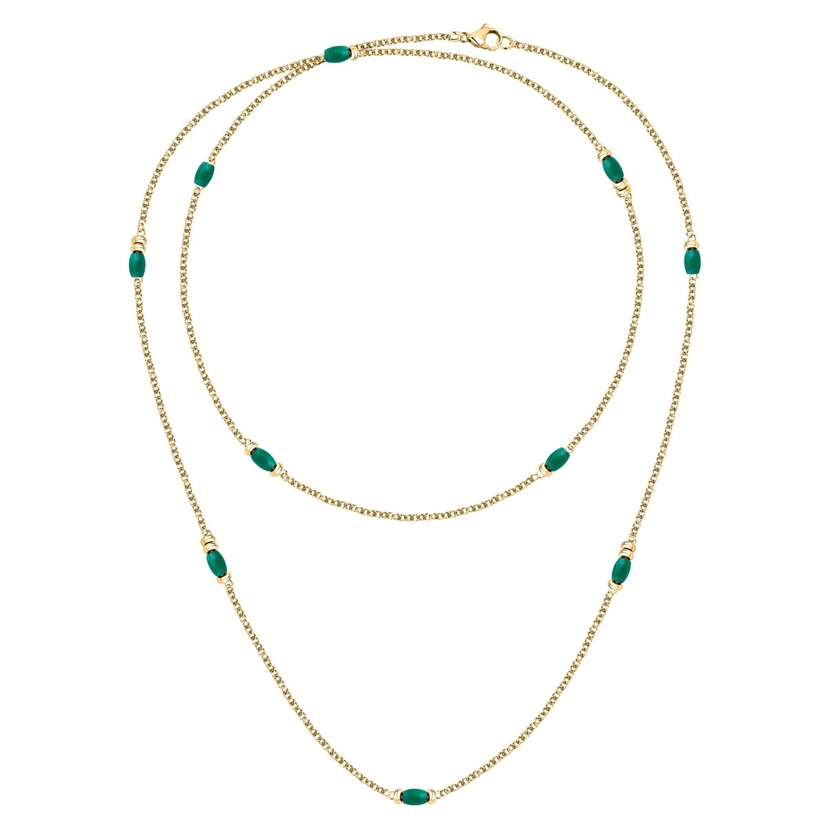 MORELLATO 18k GOLD PLATED COLORI SUMMER NECKLACE SAXQ01