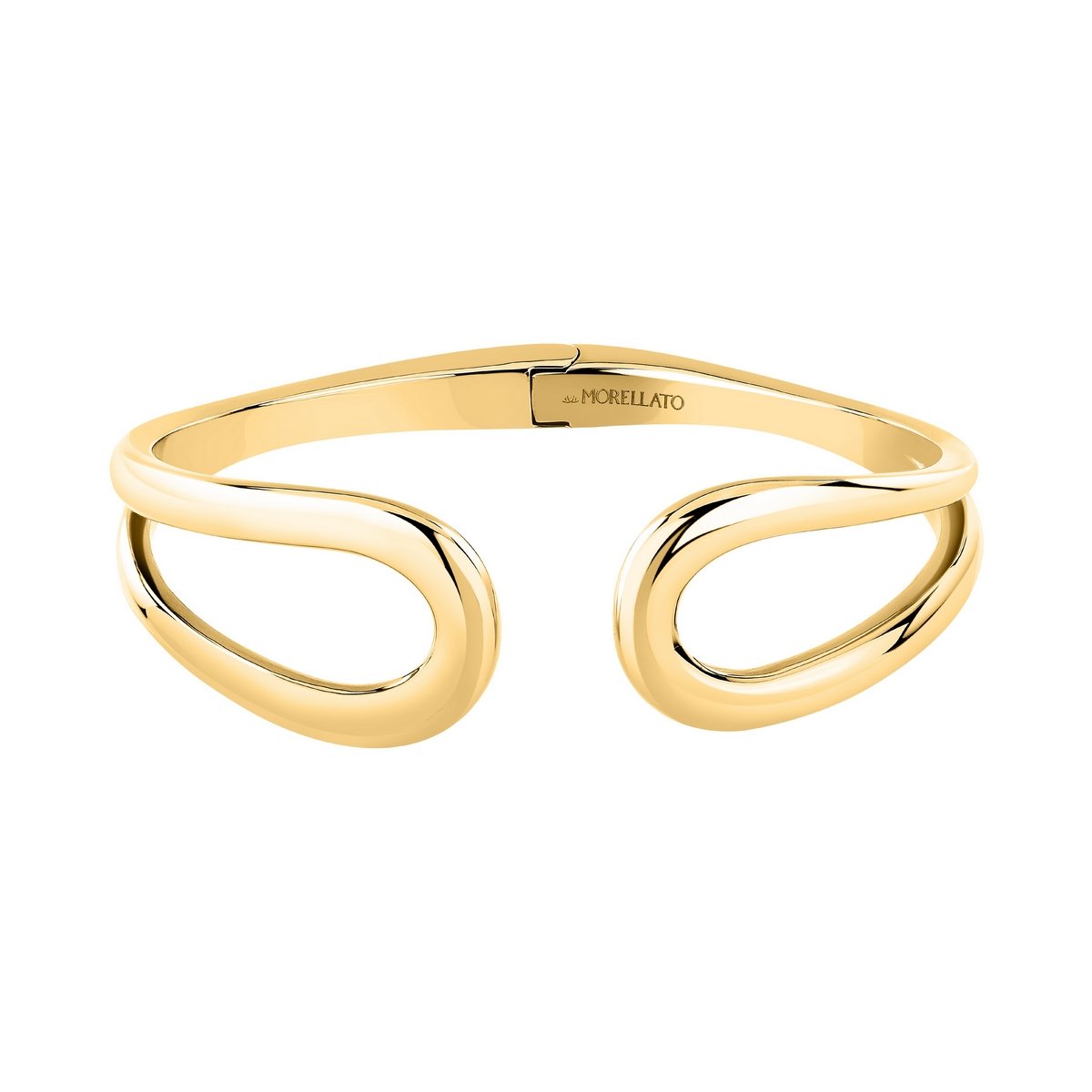 MORELLATO 18k GOLD PLATED DESIGN BANGLE STAINLESS STEEL SAYP22