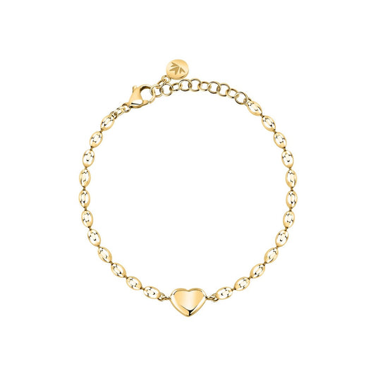 MORELLATO GOLD PLATED INTRECCI BRACELET HEART SAZC12