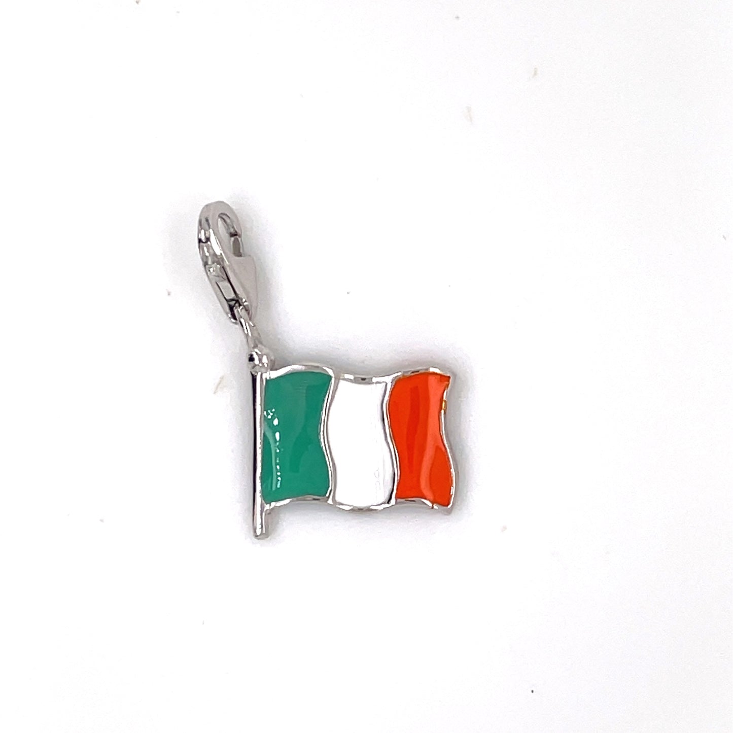 Dream Charms Silver Ireland Flag Charm SBB158