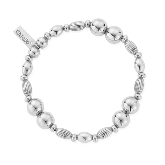 ChloBo Power Within Be Courageous Bracelet Silver