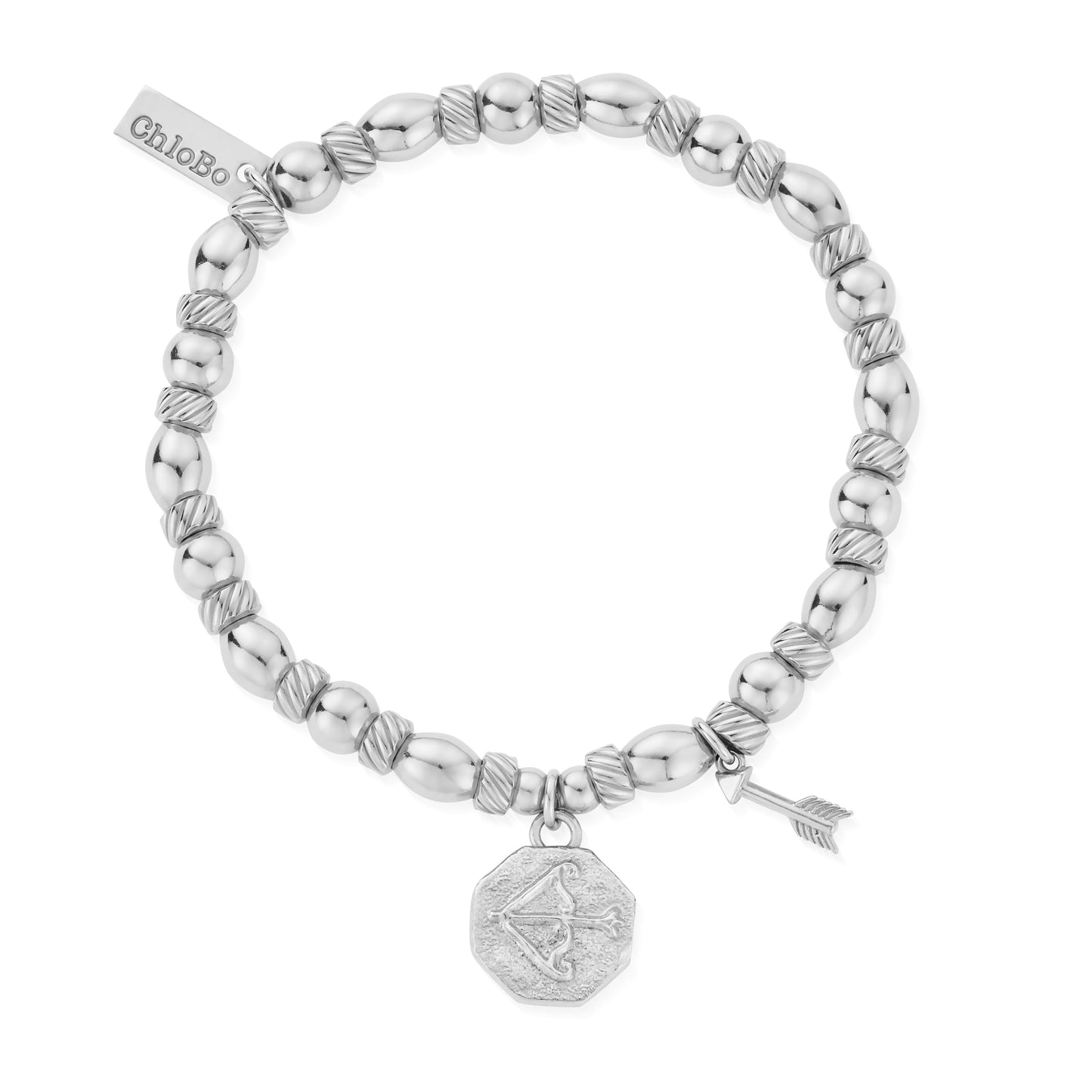 ChloBo Power Within Graceful Arrow Bracelet Silver