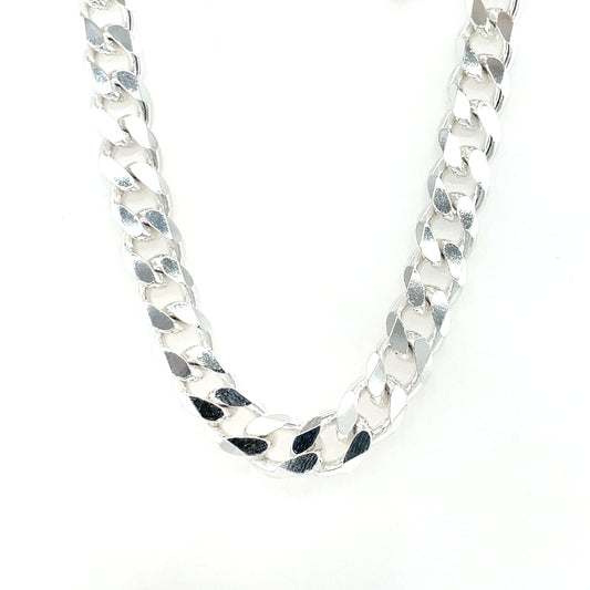 Sterling Silver Men's Chunky Metric Curb Chain SC306