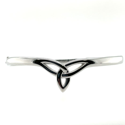 Silver Trinity Bangle SCBR33