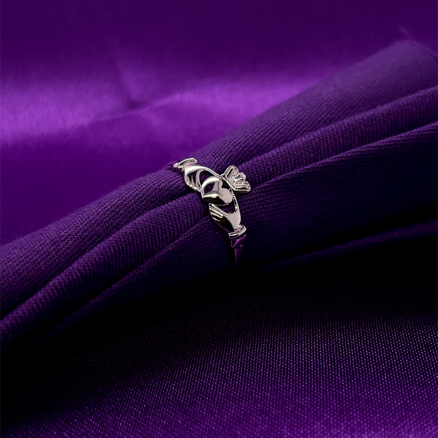 Silver Child's Claddagh Ring SCLR10