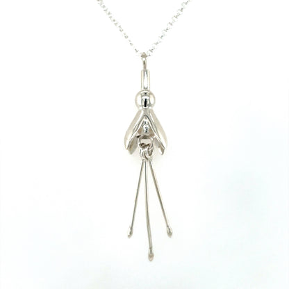 Sterling Silver Irish Fuchsia Pendant SCP120