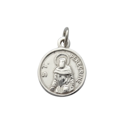 Sterling Silver St. Peregrine Medal SH57126