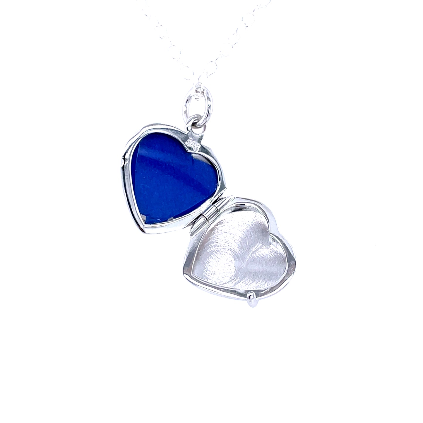 Sterling Silver Small Claddagh Heart Locket SLOC02