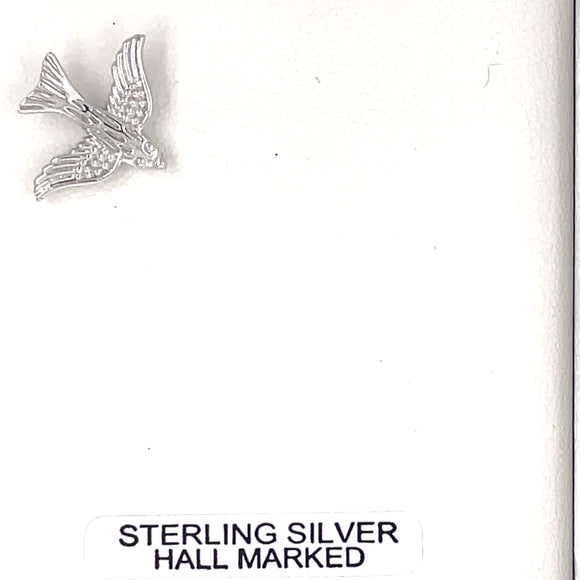 Silver Confirmation Dove Stickpin SM134