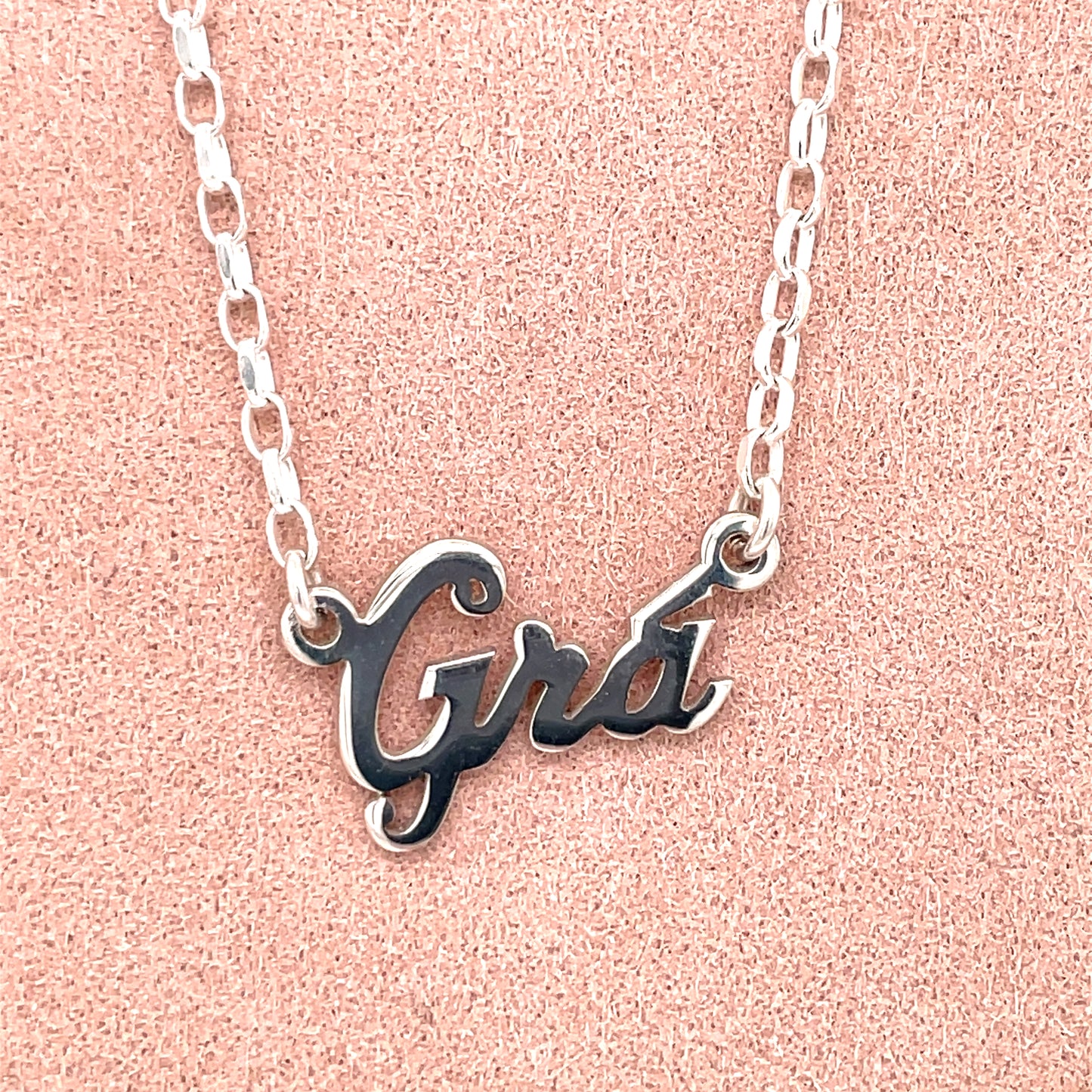 Sterling Silver Grá Necklace SNP03SMG