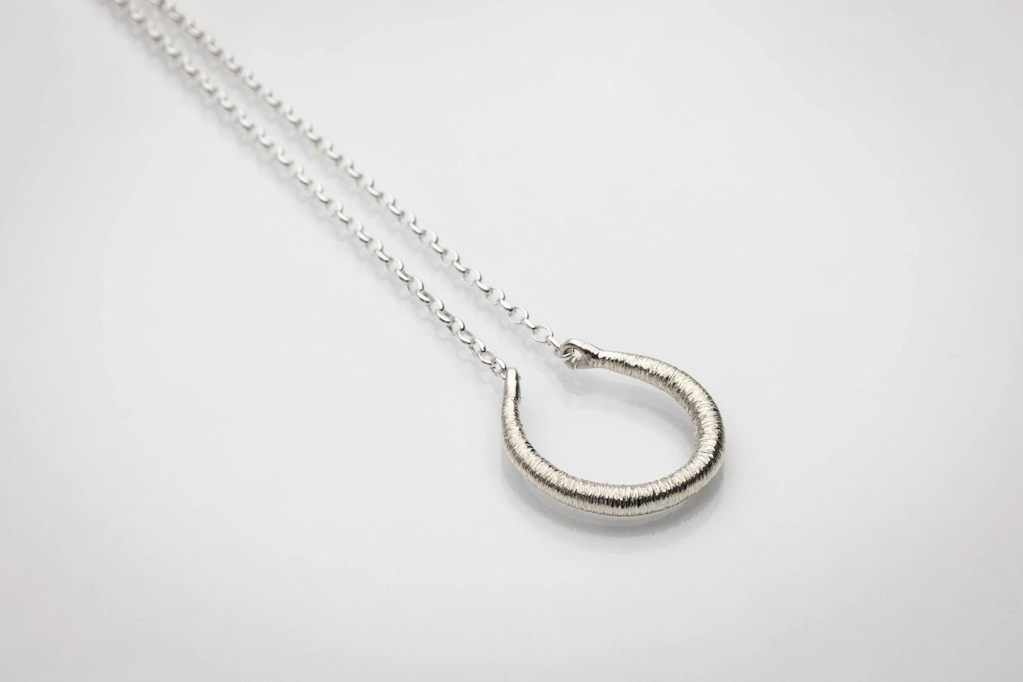 Martina Hamilton Síoda Sterling Silver Small Torc Pendant SOB10