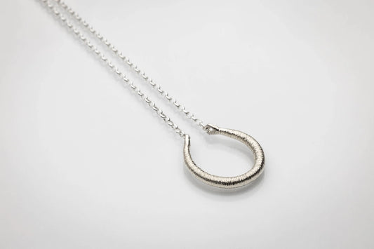 Martina Hamilton Síoda Sterling Silver Small Torc Pendant SOB10