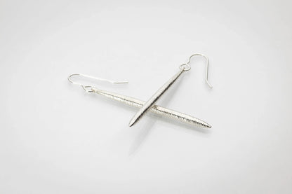 Martina Hamilton Síoda Sterling Silver Drop Earrings Large SOD1