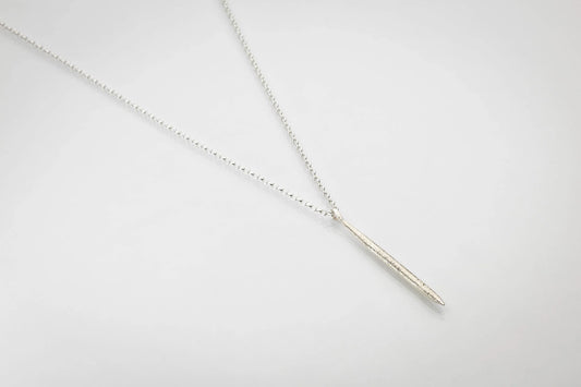 Martina Hamilton Síoda Sterling Silver Long Drop Pendant SOD3