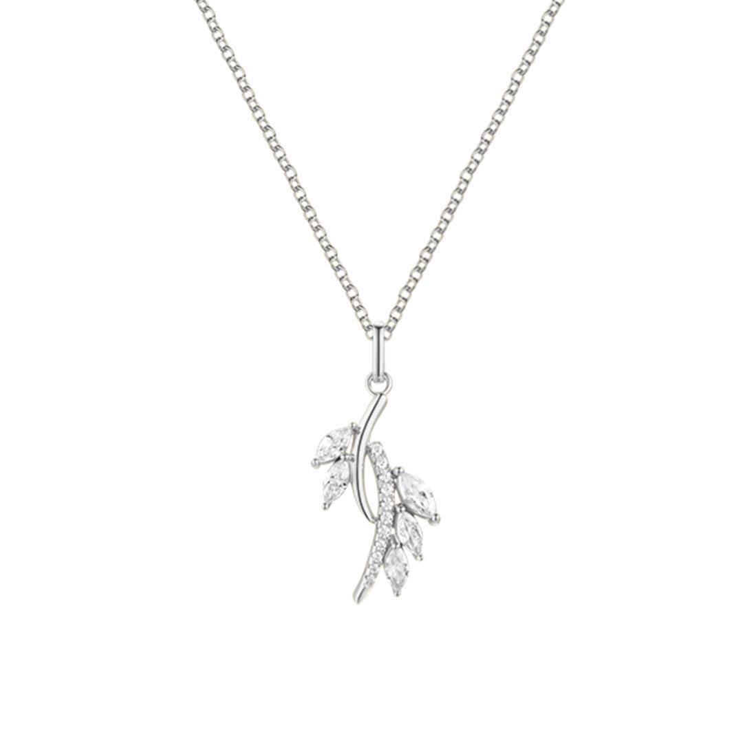 Sterling Silver CZ Pretty Petals Pendant ST2250