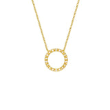 SILVER GOLD PLATED PETIT PEARLS NECKLACE MARICIA ST2284