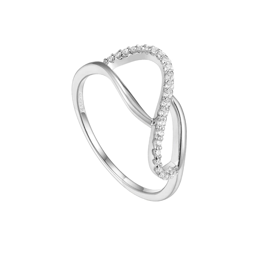 SILVER NATURAL FLOW RING ADÈLE ST2300