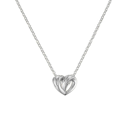 Sterling Silver Pure Love Necklace ST2348