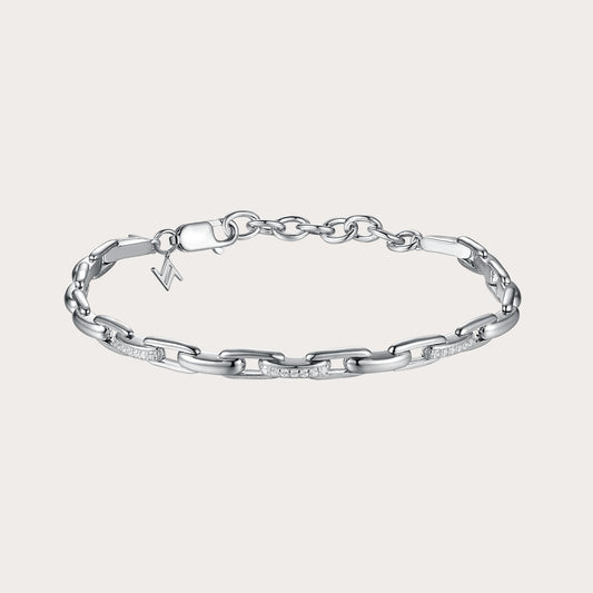 SILVER LINK BRACELET ST2389