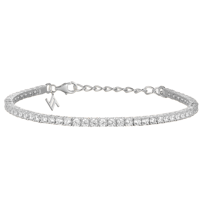 Silver 2.5mm Tennis Bracelet ST2503