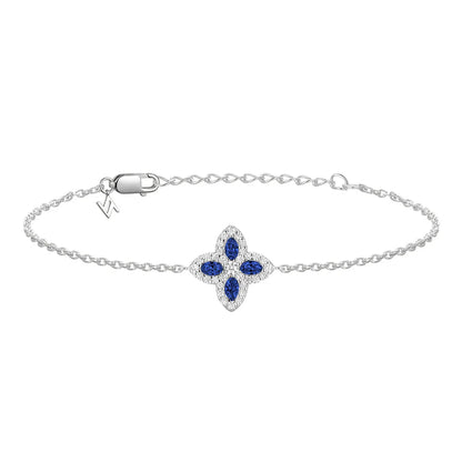 Sterling Silver Pretty Petals Bracelet Lyrienne ST2566