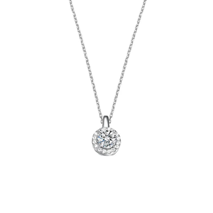 Silver CZ Modern Classics Pendant ST2604