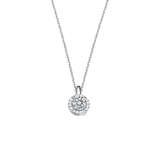 Silver CZ Modern Classics Pendant ST2604