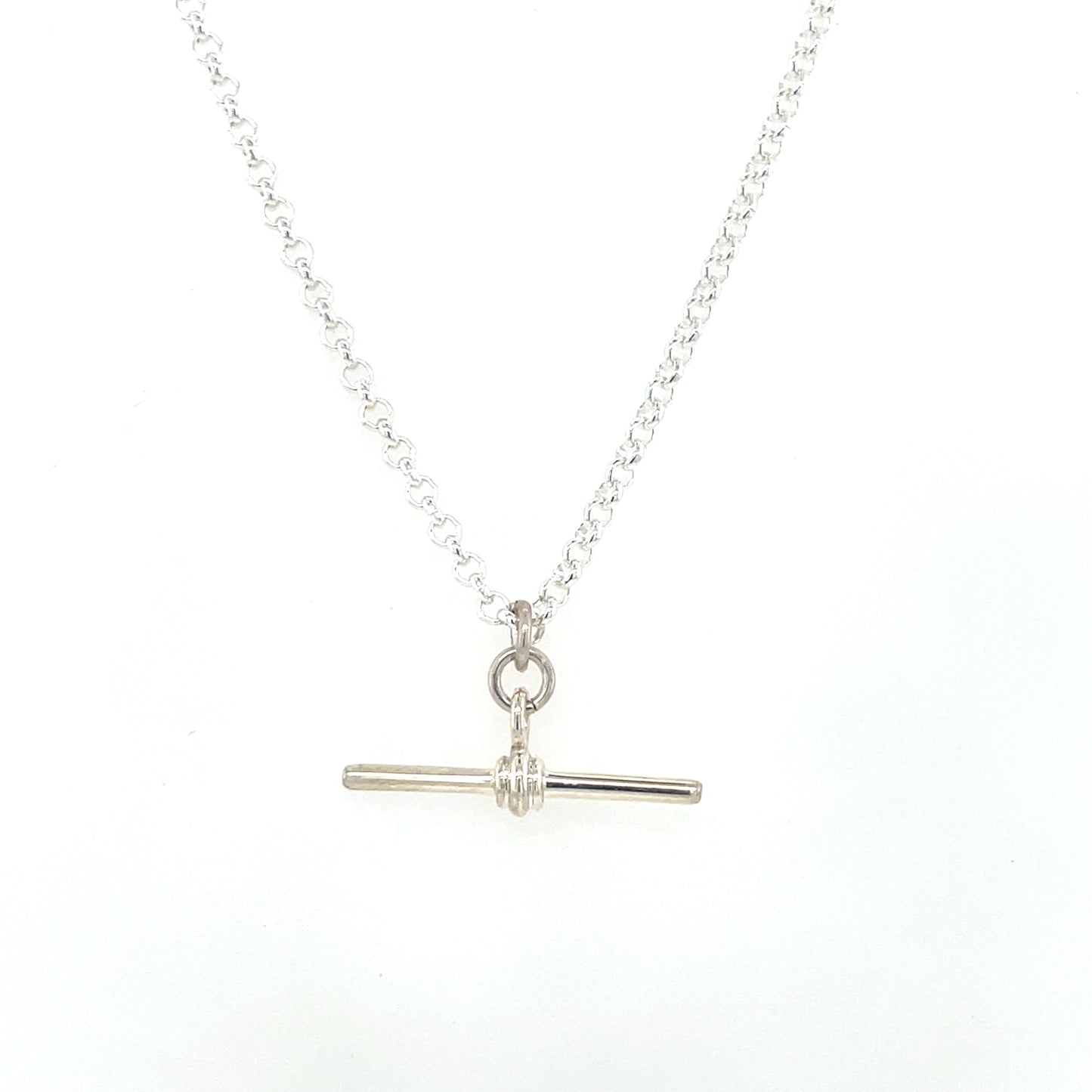 Sterling Silver Fine Belcher T-Bar Chain STB1
