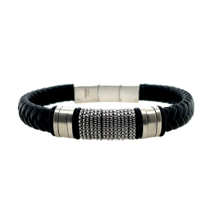 Steelwear Men's Bracelet Black SW-1039