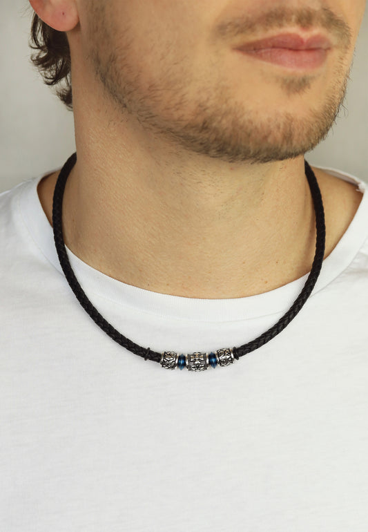 Steelwear  Honolulu Men's Leather Necklace SW-631