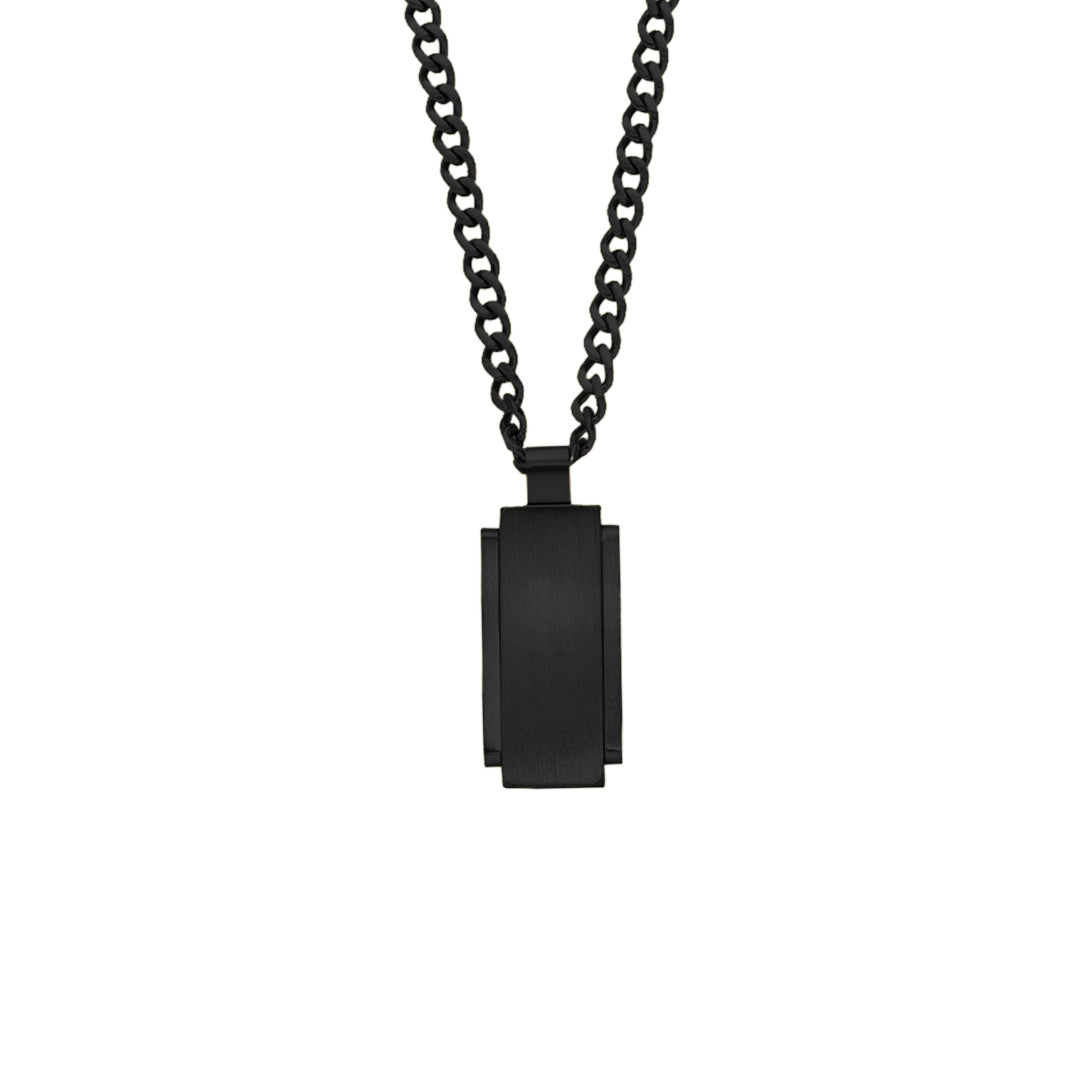 Steelwear Denver Black Dog Tag Necklace SW-803