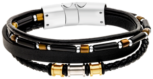 Steelwear  Sidney Men's Leather Bracelet SW-870