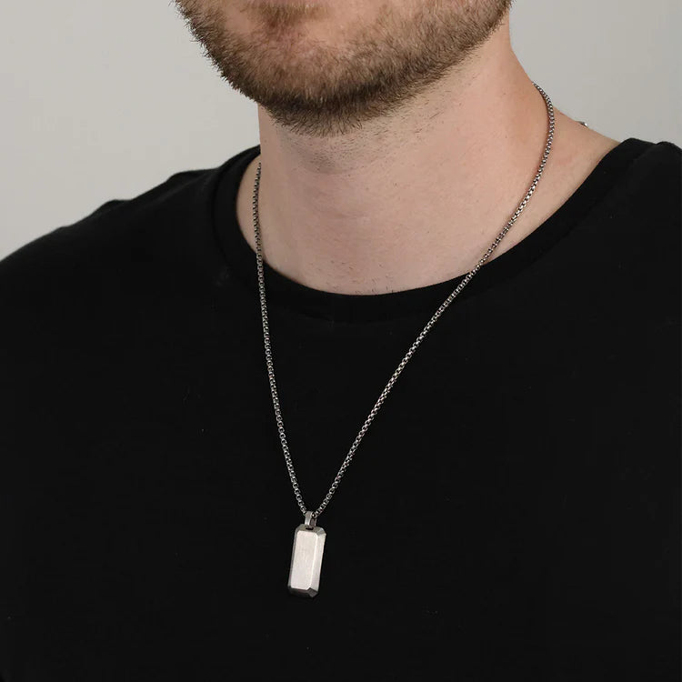 Steelwear Melbourne Steel Dog Tag Necklace SW-958