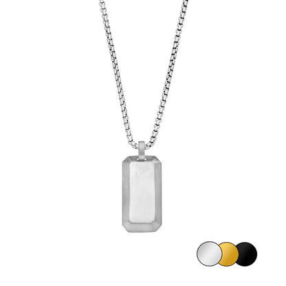 Steelwear Melbourne Steel Dog Tag Necklace SW-958