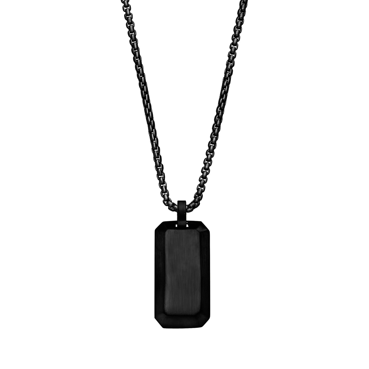 Steelwear Black Dog Tag Necklace SW-960