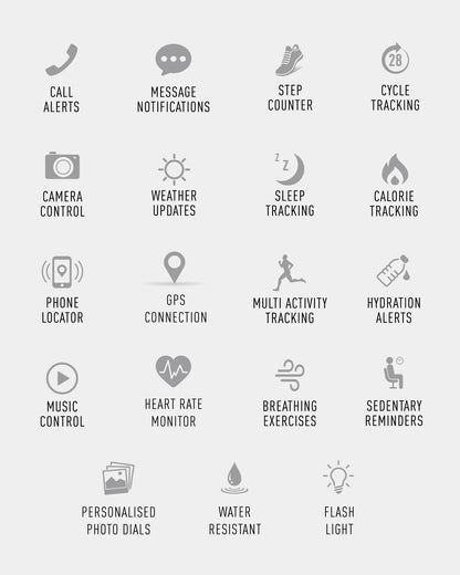 Reflex Active CORRUS S Hot Pink Smartwatch (Series 12) RA12-2152