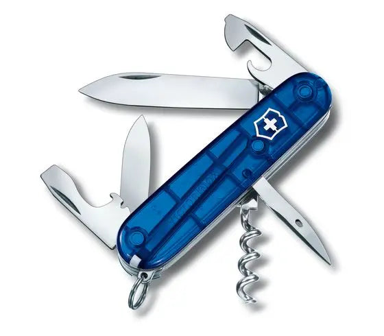 Victorinox Spartan Blue Translucent Pocket Knife