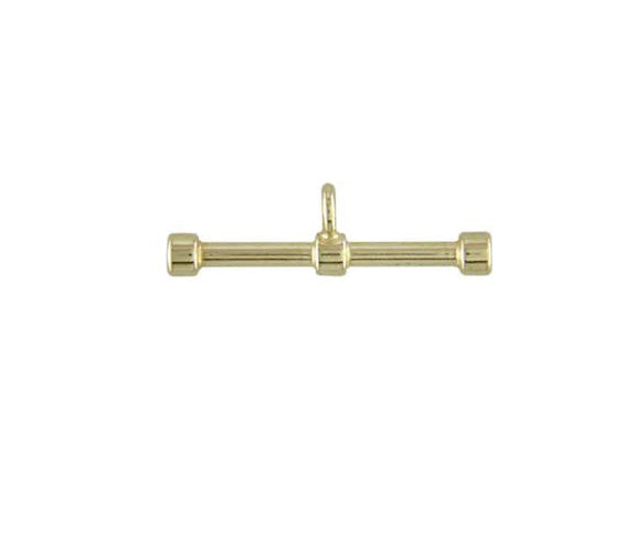 9ct Gold T-Bar Solid GD237